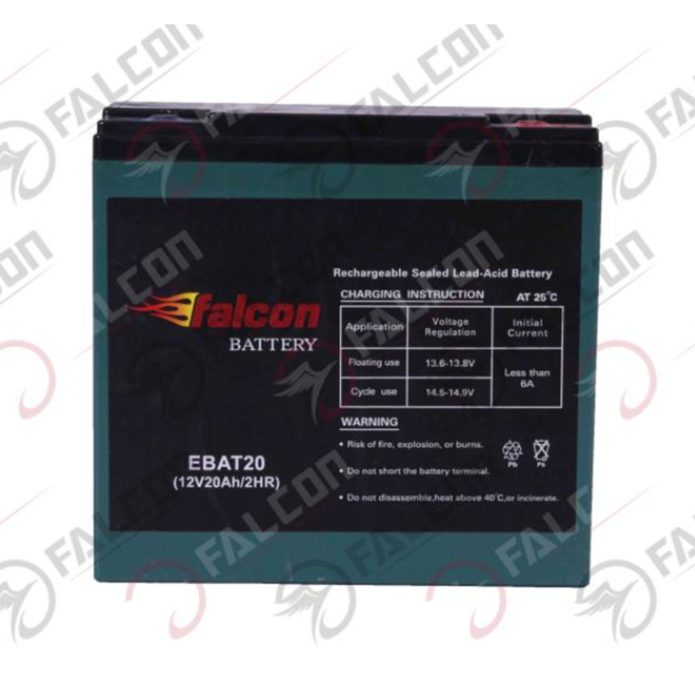 12 V 20 AH AKÜ FALCON