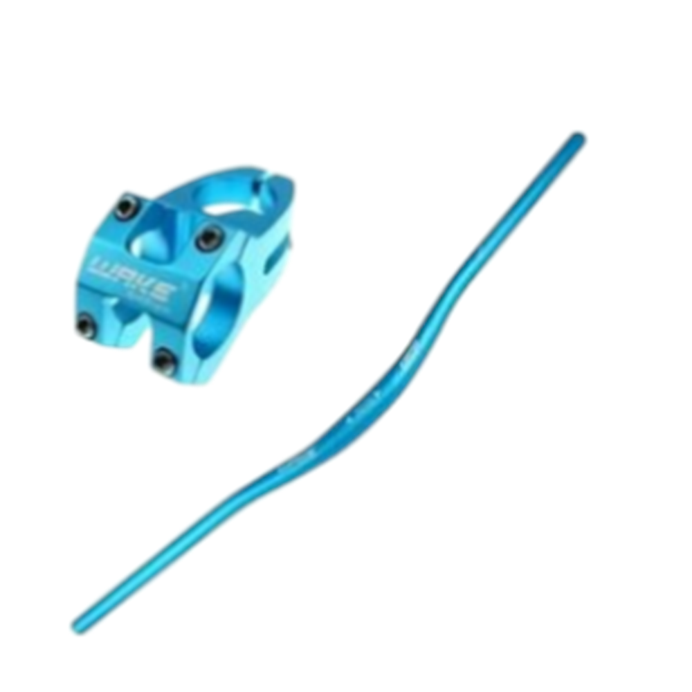 MTB MAVİ WAKE ALÜMİNYUM GİDON + GİDON BOĞAZ SETİ - 78 CM / 31.8 MM - DAİMOND