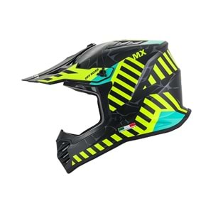 SWAY 618 ÇOCUK CROSS KASK ALERT - SARI - L