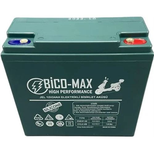 12 V 24 AH AKÜ BİCO MAX