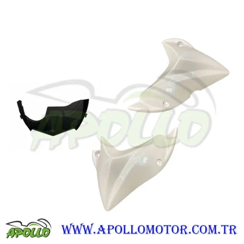 DRİFT L 125 MOTOR ALT RÜZGARLIK - SAKAL - BEYAZ