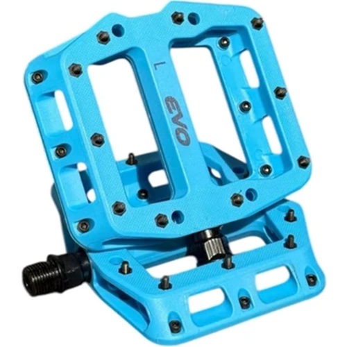 MTB RULMANLI PEDAL ÇİVİLİ PLASTİK - MAVİ