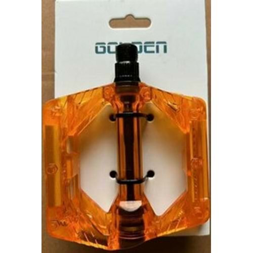 ŞEFFAF TURUNCU PLATFORM PEDAL