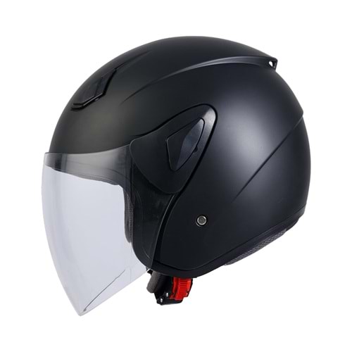 SWAY 733 (Y) YARIM KASK MAT SİYAH - XL