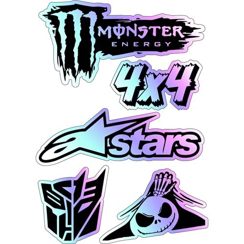 HOLOGRAM A5 STİCKER 014