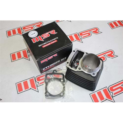 CG 250 SİLİNDİR SET 79,4 BOY 67 mm (BOŞ) 8 PETEK SİYAH - MSR