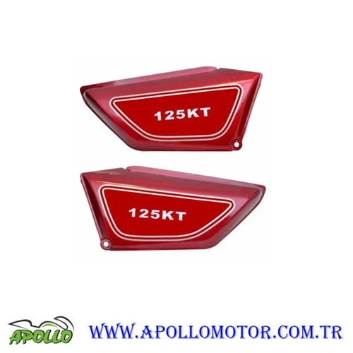 KT 125 YAN KAPAK [TAKIM] BORDO - OEM