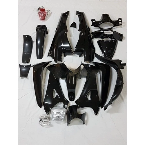 MOTORAN TORRO KAPORTA SETİ SİYAH (FAR + STOP) DAHİL