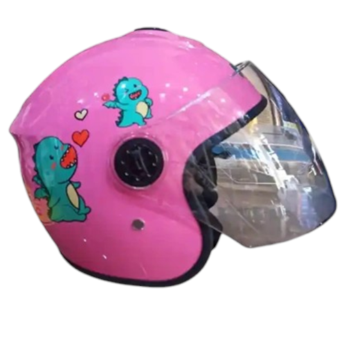 YARIM KASK ÇOCUK - PEMBE