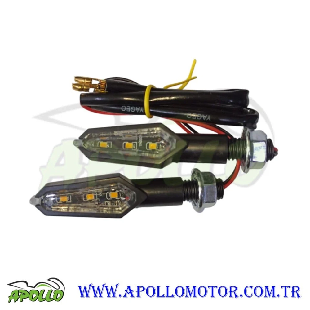 LED SİNYAL S MODEL (SARI) FALCON (2 Lİ)