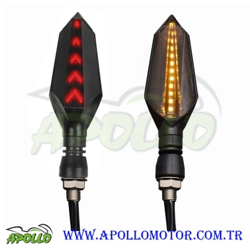 LED SİNYAL LAZER MODEL (SARI) FALCON (2 Lİ)