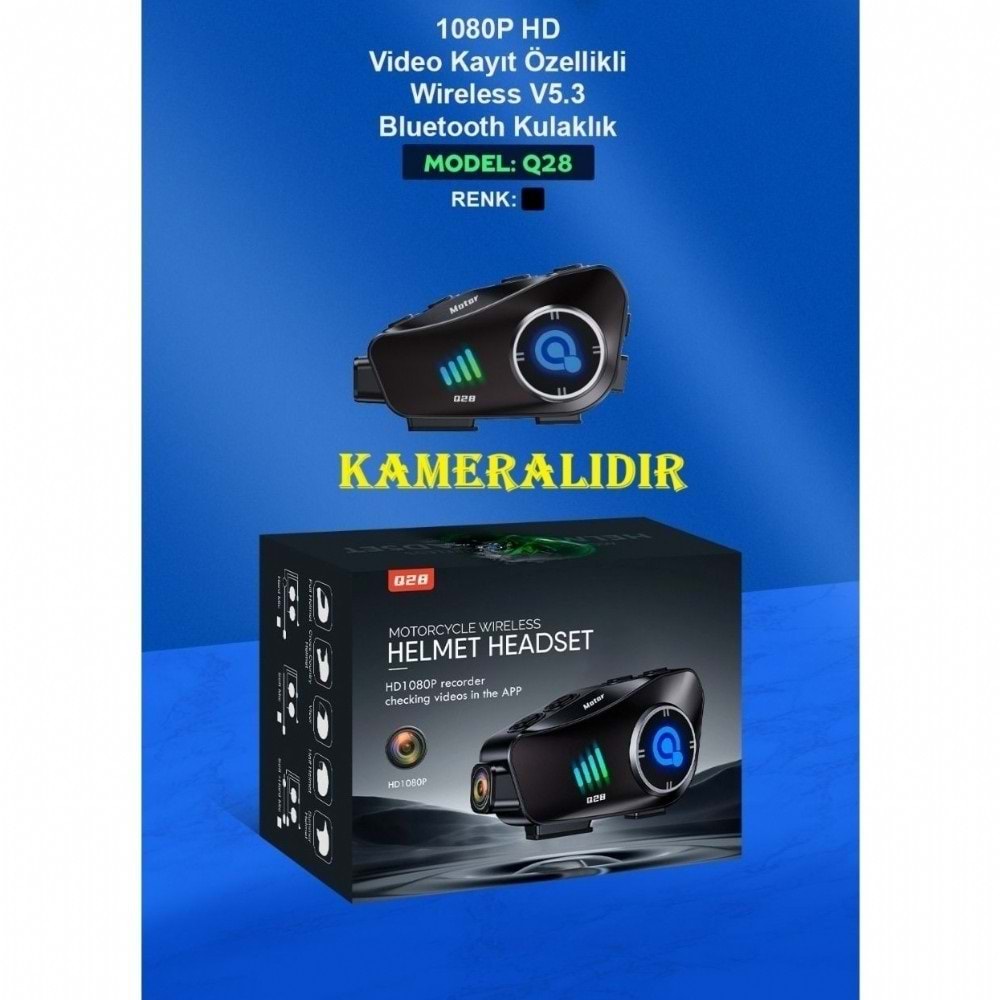 İNTERCOM 1 HAT Q28 - KAMERALI