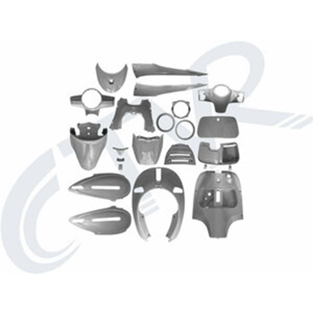 ARORA CAPPUCINO KAPORTA SETİ GRİ