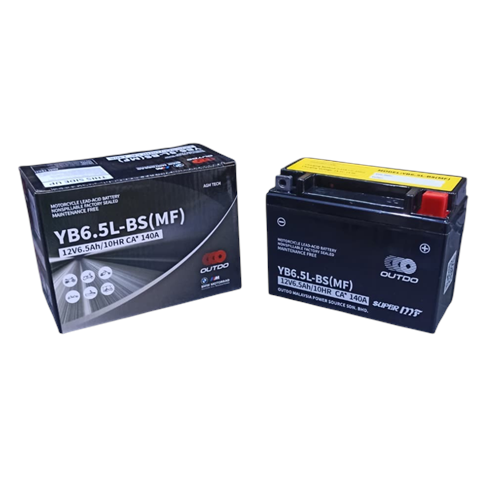 12N6.5L-BS (YB6.5L-BS MF) OUTDO AKÜ - BMW LOGOLU