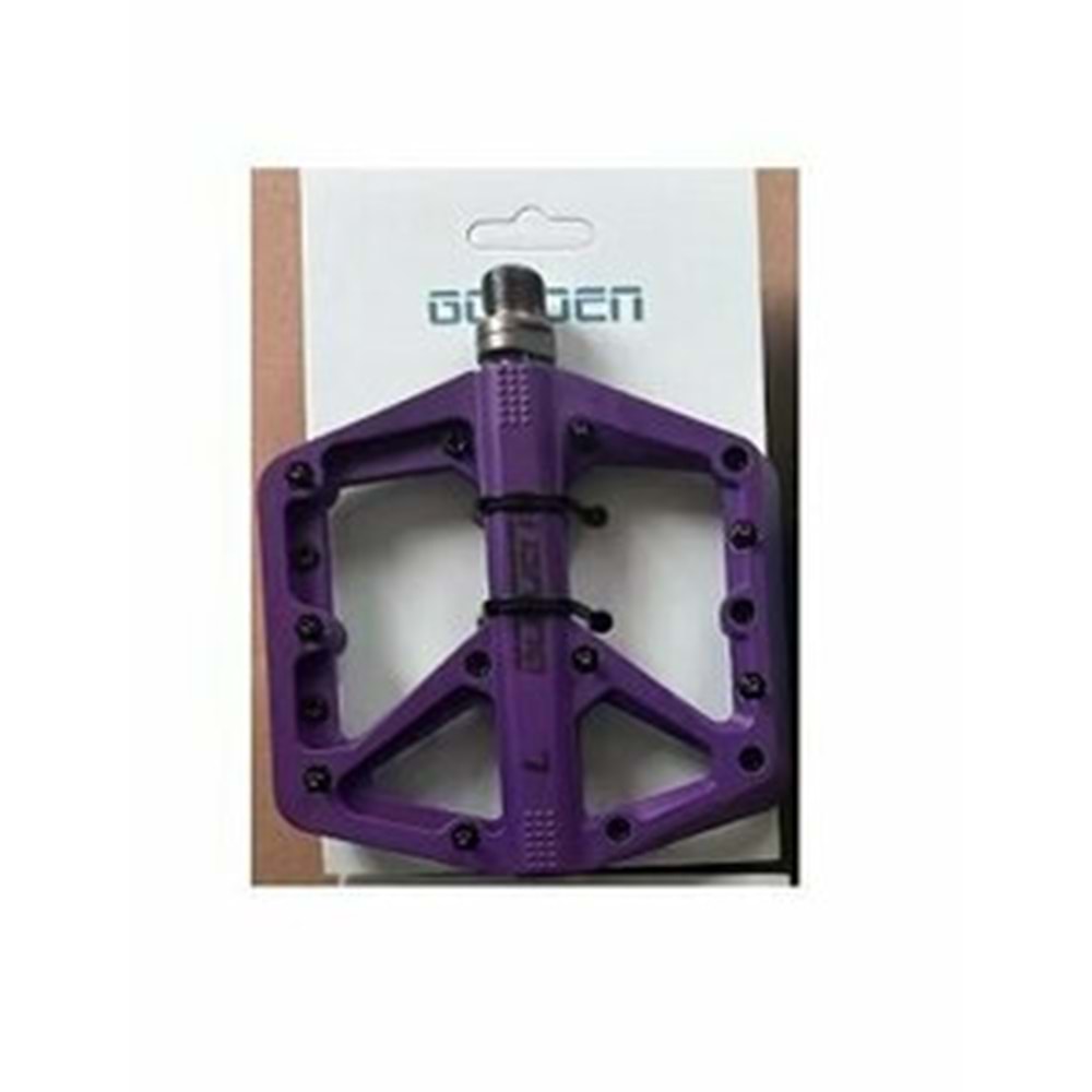 MTB RULMANLI PEDAL ÇİVİLİ PLASTİK - MOR