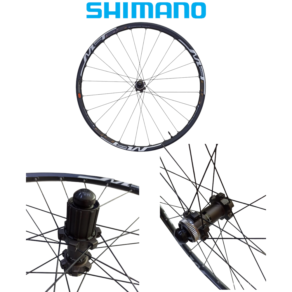 SHİMANO 26 MTB JANT SETİ MT65 SİYAH TUBELES - CENTER LOCK