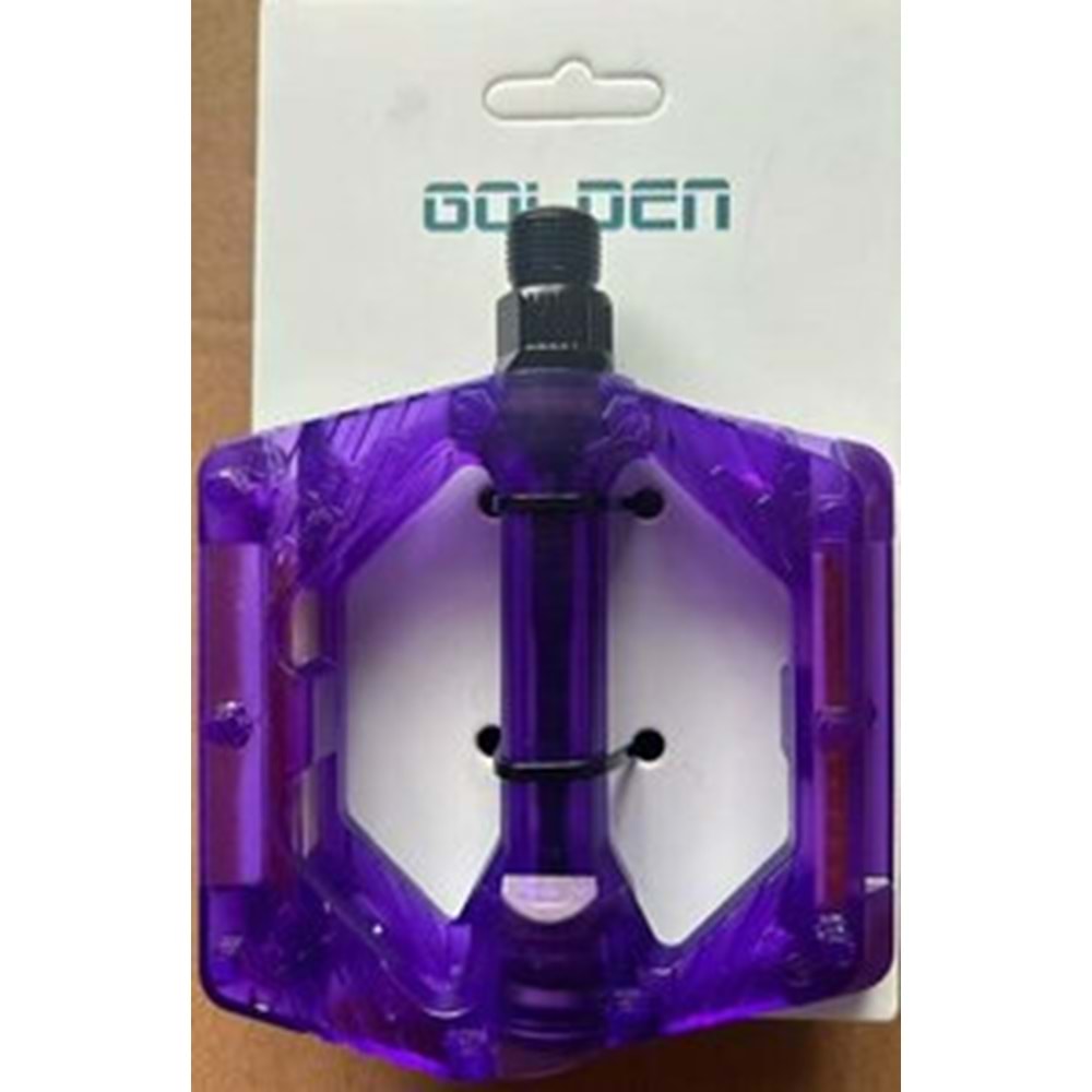 ŞEFFAF MOR PLATFORM PEDAL