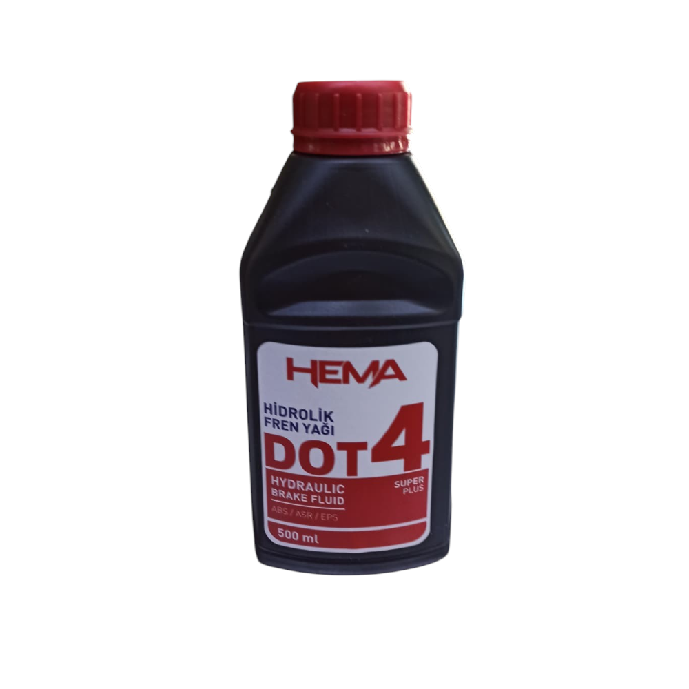 HEMA DOT 4 HİDROLİK FREN YAĞI 500 ML