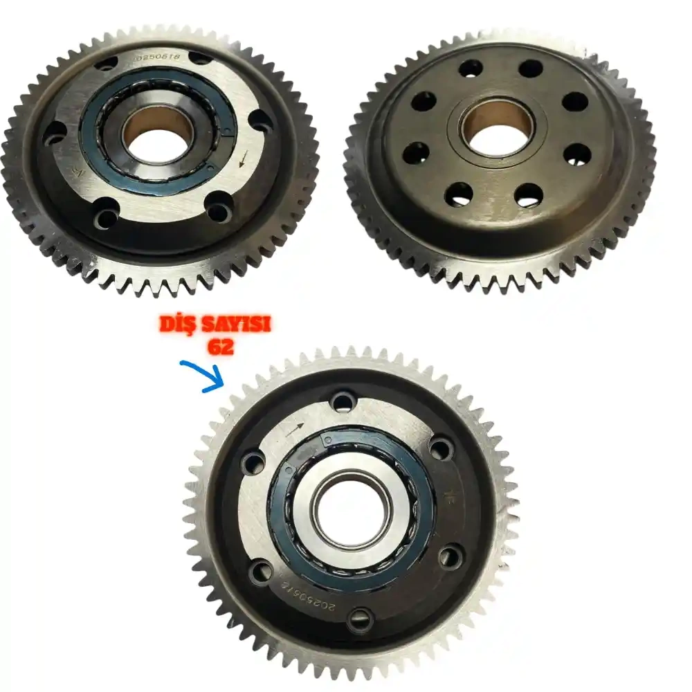CF MOTO 250 NK MARŞ KİTLEME + DİŞLİSİ