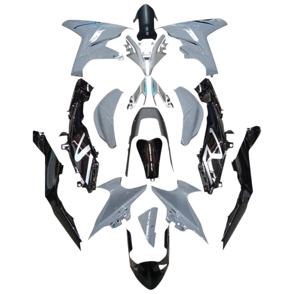 CF MOTO 250 SR KAPORTA SETİ - NARDO GRİ STİCKERLİ