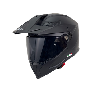 SWAY X65 CROSS KASK CAMLI GÜNEŞ VİZÖRLÜ MAT SİYAH - XXL BEDEN
