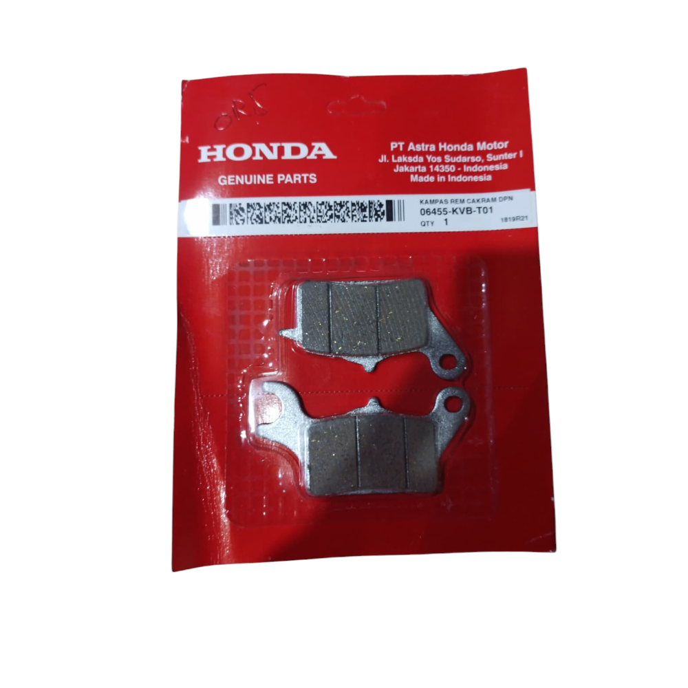 HONDA DİO / ACTİVA 125 DİSK BALATA - ORJİNAL (0455-K44-401)