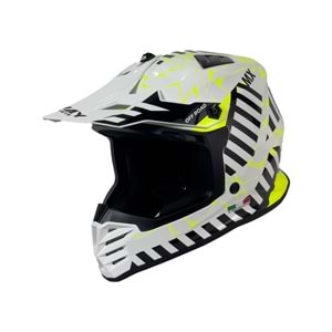 SWAY 618 ÇOCUK CROSS KASK ALERT - BEYAZ - L