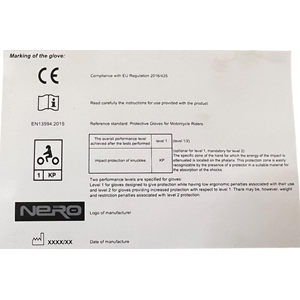 ELDİVEN NERO (XL)(CE-BELGELİ / ONAYLI)
