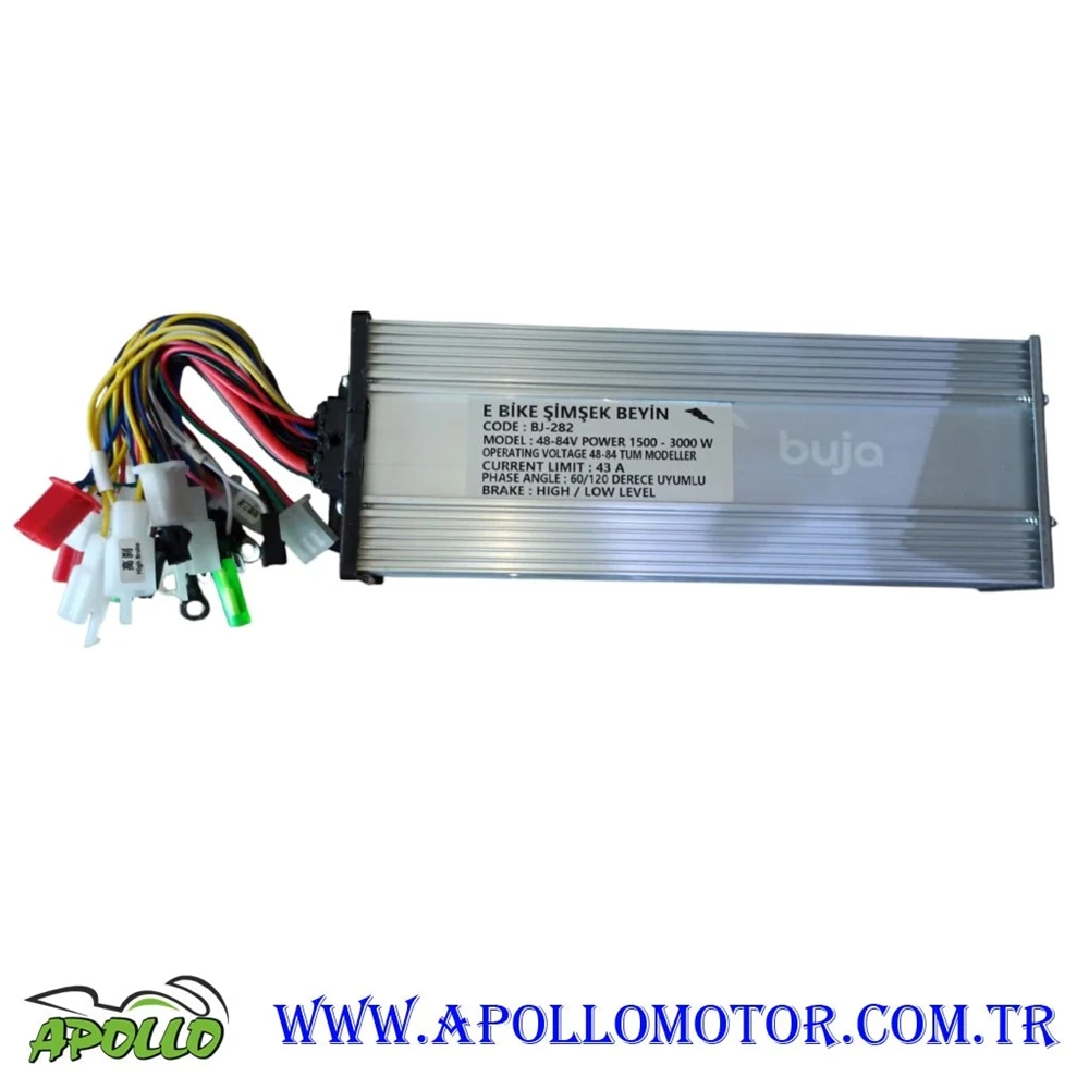 BUJA 48V-60V-72V / 1500W AKILLI BEYİN - GRİ