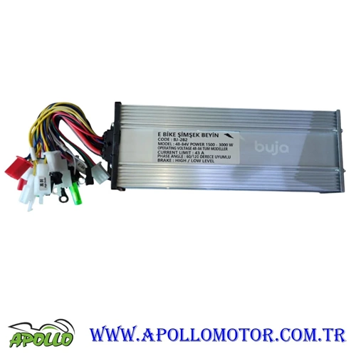 BUJA 48V-60V-72V / 1500W AKILLI BEYİN - GRİ
