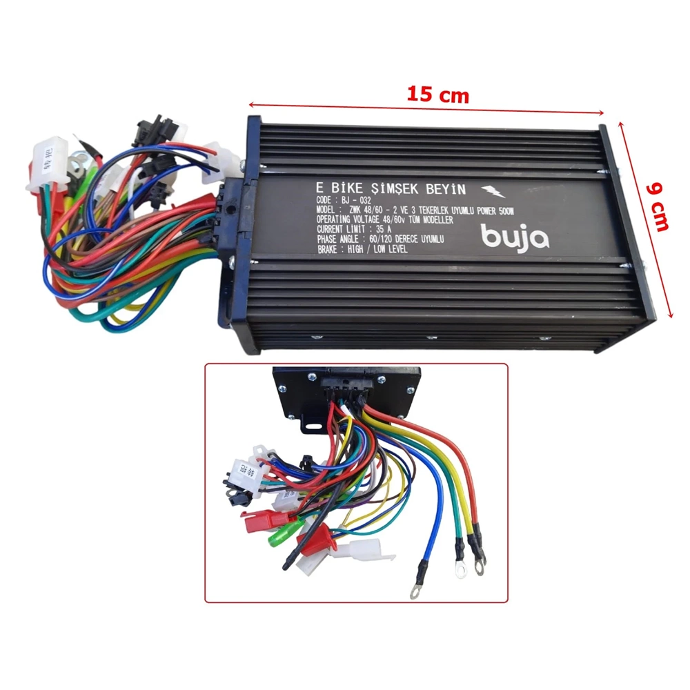 BUJA 48-60 V 500 WATT - KARA ŞİMŞEK PERFORMANS BEYİN