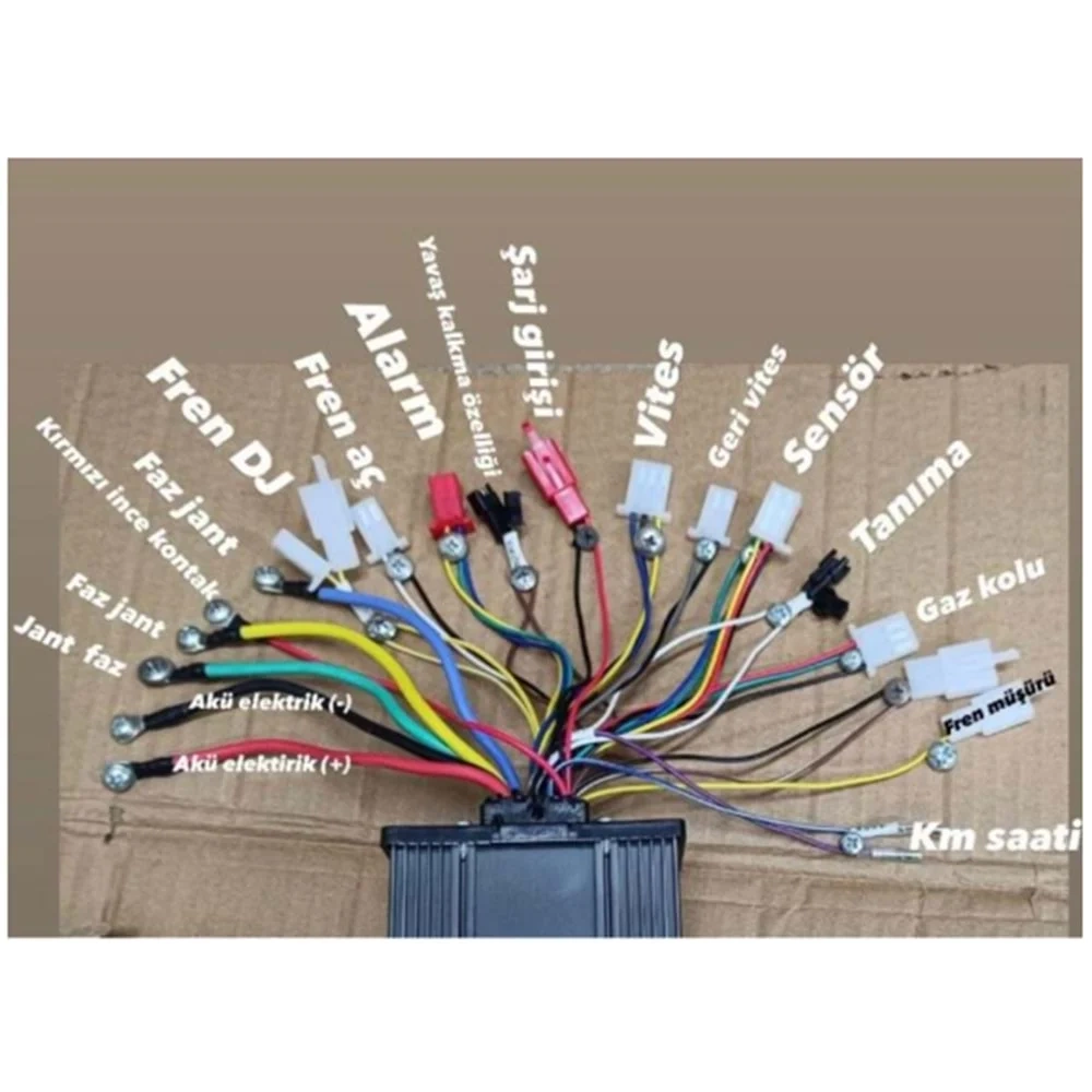 BUJA 48-60 V 500 WATT - KARA ŞİMŞEK PERFORMANS BEYİN