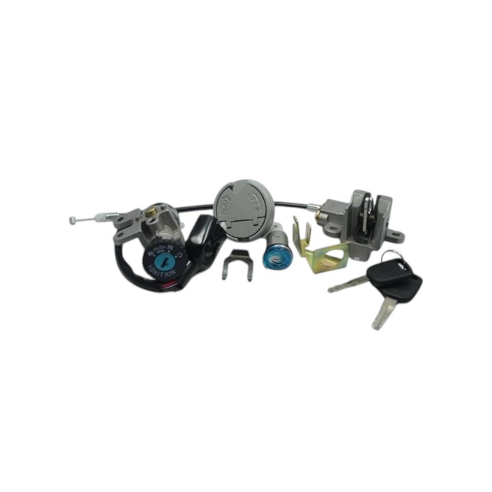 SCT 50 CC KONTAK SETİ (DEPO KAPAĞI SELE KİLİDİ DAHİL)