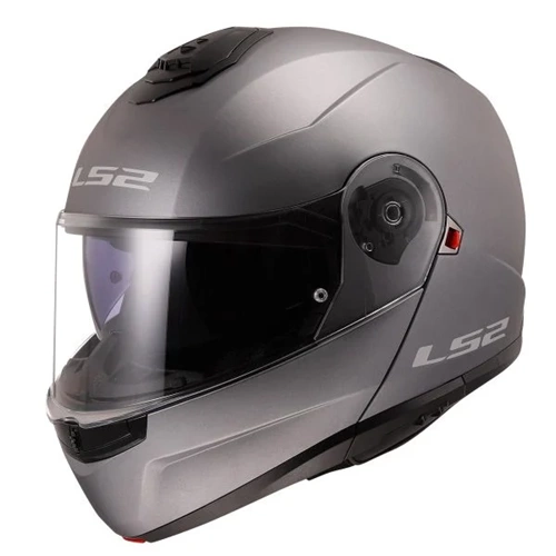 LS2 STROBE 2 MAT TITANIUM KASK M